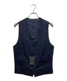 PAUL SMITH（ポールスミス）の古着「ジレ」｜ネイビー