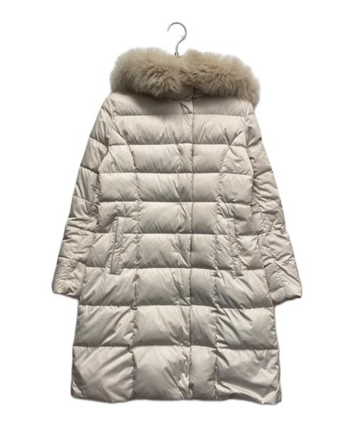 UNTITLED（アンタイトル）UNTITLED (アンタイトル) ダウンコート ベージュ サイズ:2の古着・服飾アイテム