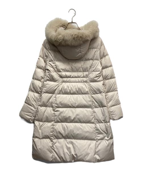 UNTITLED（アンタイトル）UNTITLED (アンタイトル) ダウンコート ベージュ サイズ:2の古着・服飾アイテム