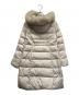 UNTITLED (アンタイトル) ダウンコート ベージュ サイズ:2：8000円