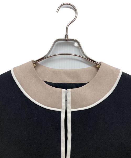 TIARA（ティアラ）TIARA (ティアラ) ノーカラージャケット ブラック サイズ:3の古着・服飾アイテム