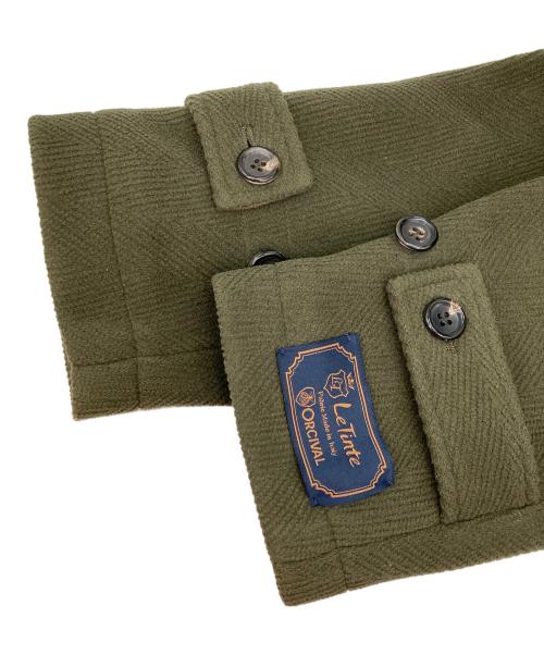 ORCIVAL（オーシバル）ORCIVAL (オーシバル) LE TINTE (レティンテ) Wool Melton Duffle Coat グリーン サイズ:4の古着・服飾アイテム