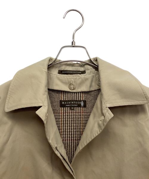 MACKINTOSH（マッキントッシュ）MACKINTOSH (マッキントッシュ) ライナー付ステンカラーコート ベージュ サイズ:42の古着・服飾アイテム