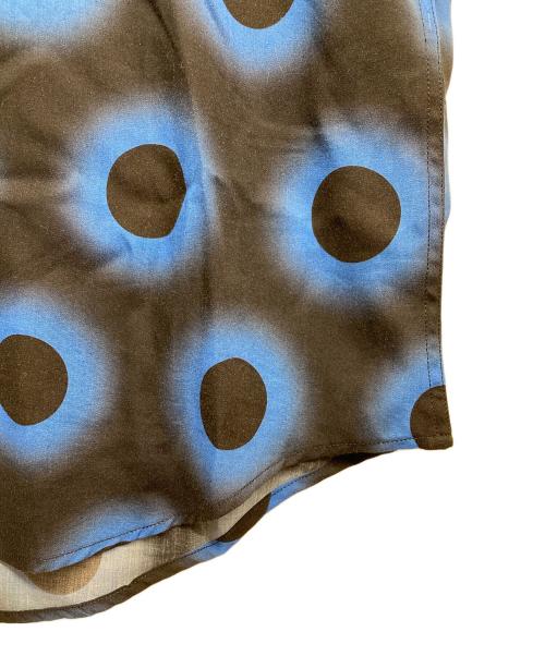 PAUL SMITH（ポールスミス）Paul Smith (ポールスミス) 総柄L/Sシャツ ブルー サイズ:Mの古着・服飾アイテム