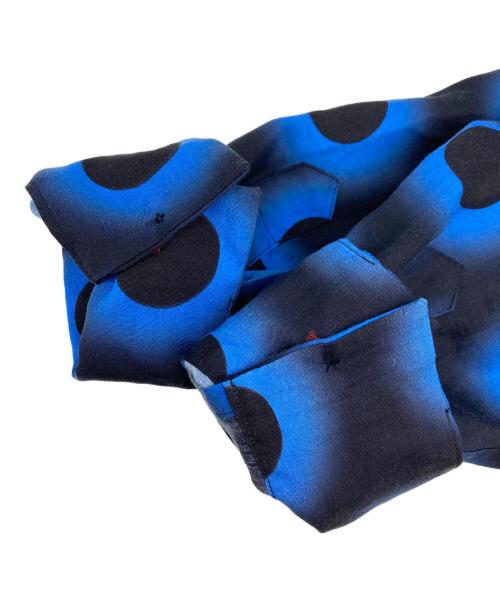 PAUL SMITH（ポールスミス）Paul Smith (ポールスミス) 総柄L/Sシャツ ブルー サイズ:Mの古着・服飾アイテム