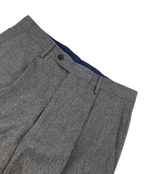GERMANO（ジェルマーノ）GERMANO (ジェルマーノ) BEAMS F (ビームスエフ) トロピカルウールスラックスパンツ グレー サイズ:46の古着・服飾アイテム