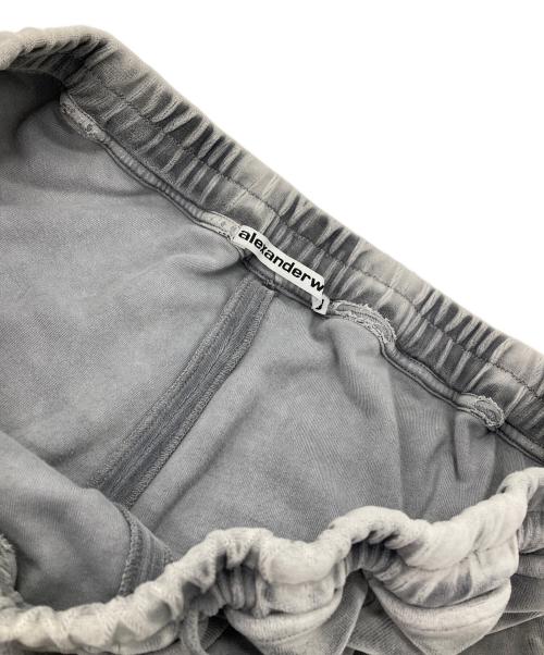 ALEXANDER WANG（アレキサンダー・ワン）ALEXANDER WANG (アレキサンダー・ワン) EMBOSSED LOGO SWEATPANTS グレー サイズ:XLの古着・服飾アイテム
