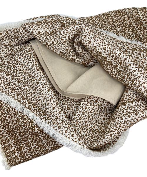 Couture d'adam（クチュールドアダム）COUTURE D'ADAM (クチュールドアダム) イタリアンツイードスカート ベージュ サイズ:38の古着・服飾アイテム