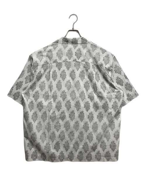 Couture d'adam（クチュールドアダム）COUTURE D'ADAM (クチュールドアダム) Block Print Summerwear ホワイト サイズ:40の古着・服飾アイテム
