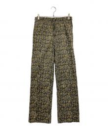 Couture d'adam（クチュールドアダム）の古着「BLOCK PRINT TROUSERS」｜ブラック