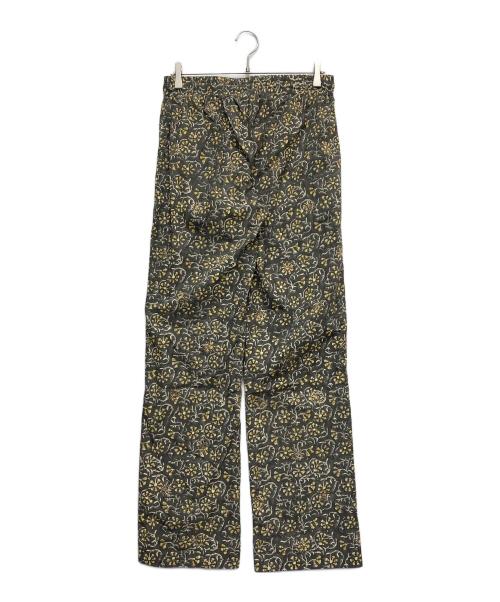 Couture d'adam（クチュールドアダム）COUTURE D'ADAM (クチュールドアダム) BLOCK PRINT TROUSERS ブラック サイズ:40の古着・服飾アイテム