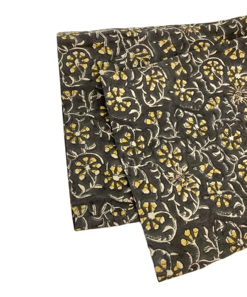 Couture d'adam（クチュールドアダム）COUTURE D'ADAM (クチュールドアダム) BLOCK PRINT TROUSERS ブラック サイズ:40の古着・服飾アイテム
