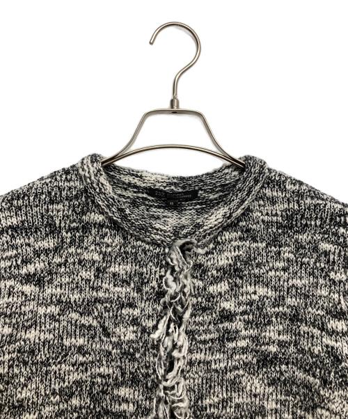 23区（ニジュウサンク）23区 (ニジュウサンク) ニットジャケット ブラック サイズ:40の古着・服飾アイテム