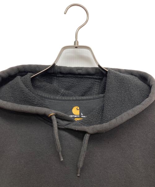CarHartt（カーハート）CarHartt (カーハート) プルオーバーパーカー ブラック サイズ:Lの古着・服飾アイテム