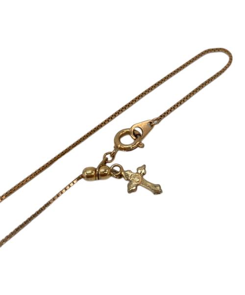 Maison Martin Margiela（メゾンマルタンマルジェラ）Maison Martin Margiela (メゾンマルタンマルジェラ) スワロフスキーネックレス ベージュの古着・服飾アイテム