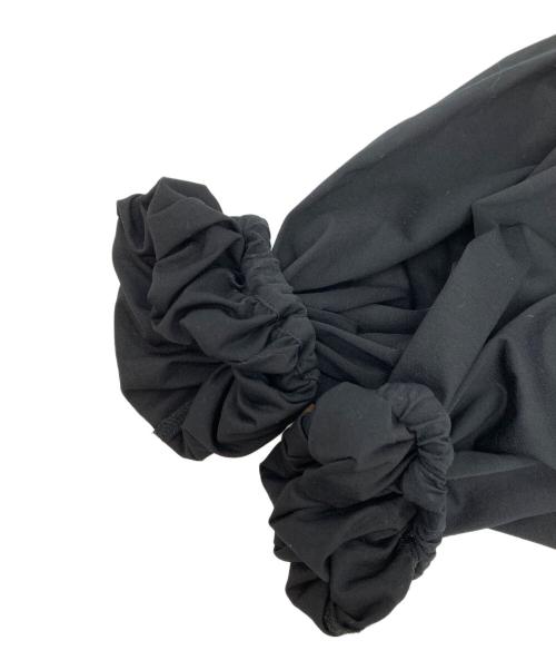 UNITED ARROWS（ユナイテッドアローズ）UNITED ARROWS (ユナイテッドアローズ) パフスリーブブラウス ブラック サイズ:FREEの古着・服飾アイテム