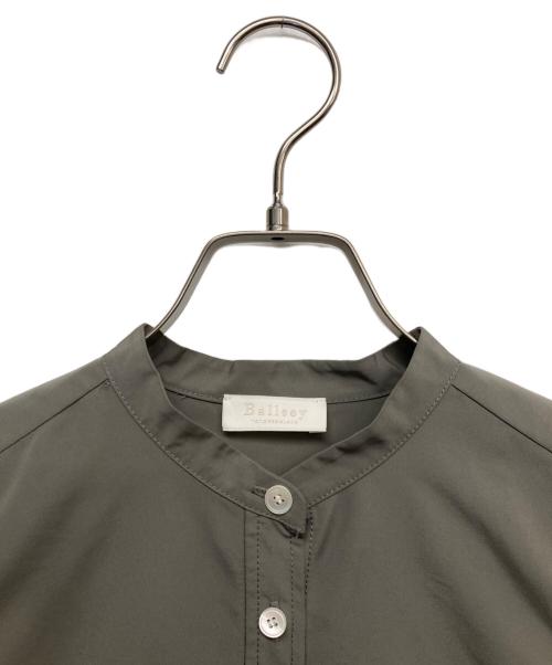 BALLSEY（ボールジィ）BALLSEY (ボールジィ) バックプリーツシャツワンピース ブラウン サイズ:36の古着・服飾アイテム