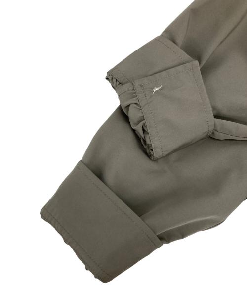 BALLSEY（ボールジィ）BALLSEY (ボールジィ) バックプリーツシャツワンピース ブラウン サイズ:36の古着・服飾アイテム