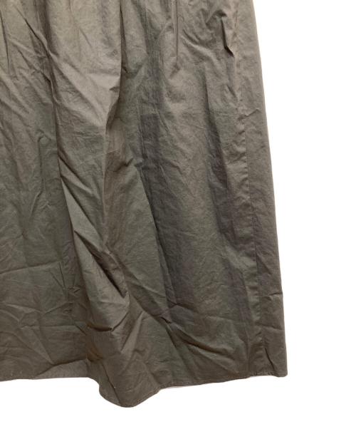 BALLSEY（ボールジィ）BALLSEY (ボールジィ) プロセスドコットン スキッパーカラーワンピース グレー サイズ:36の古着・服飾アイテム