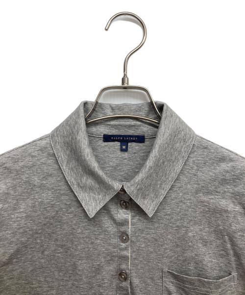 RALPH LAUREN（ラルフローレン）RALPH LAUREN (ラルフローレン) 半袖ワンピース グレー サイズ:Mの古着・服飾アイテム