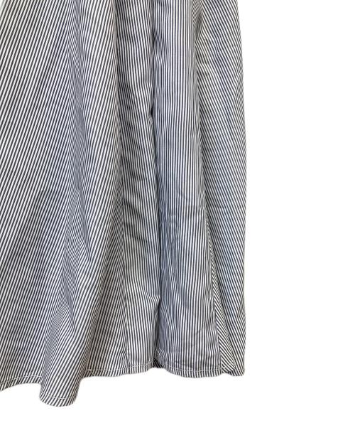 Rirandture（リランドチュール）Rirandture (リランドチュール) ストライプリボンドッキングワンピース ブルー サイズ:2の古着・服飾アイテム