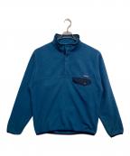 Patagonia SYNCHILLAパタゴニア シンチラ）の古着「ライトウェイト シンチラ スナップT プルオーバー」｜ネイビー