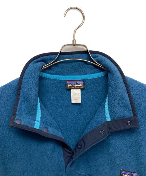 Patagonia SYNCHILLA（パタゴニア シンチラ）Patagonia SYNCHILLA (パタゴニア シンチラ) ライトウェイト シンチラ スナップT プルオーバー ネイビー サイズ:Mの古着・服飾アイテム