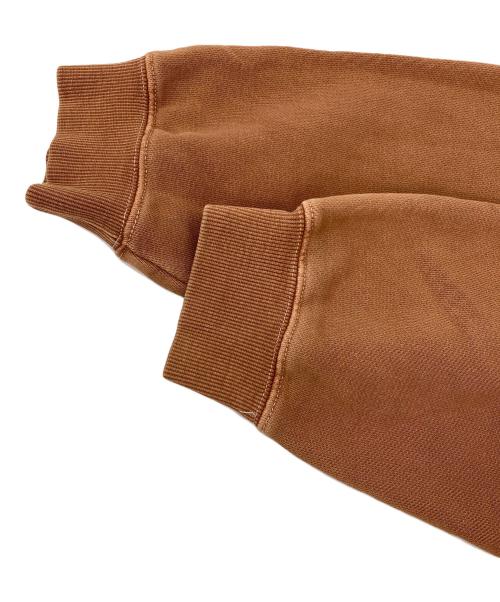 X-LARGE（エクストララージ）X-LARGE (エクストララージ) PIGMENT EMBOSSED PULLOVER HOODED SWEAT ブラウン サイズ:Lの古着・服飾アイテム