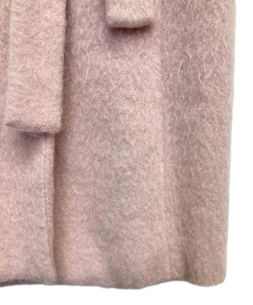 Spick and Span（スピック＆スパン）Spick and Span (スピック＆スパン) ダブルフェイスオーバーコート ピンク サイズ:38の古着・服飾アイテム