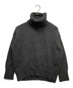 GALERIE VIEギャルリーヴィー）の古着「ファインウール ハイネックプルオーバー」｜グレー