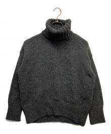 GALERIE VIE（ギャルリーヴィー）の古着「ファインウール ハイネックプルオーバー」｜グレー