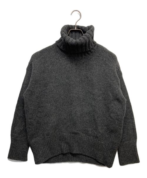 GALERIE VIE（ギャルリーヴィー）GALERIE VIE (ギャルリーヴィー) ファインウール ハイネックプルオーバー グレー サイズ:Sの古着・服飾アイテム