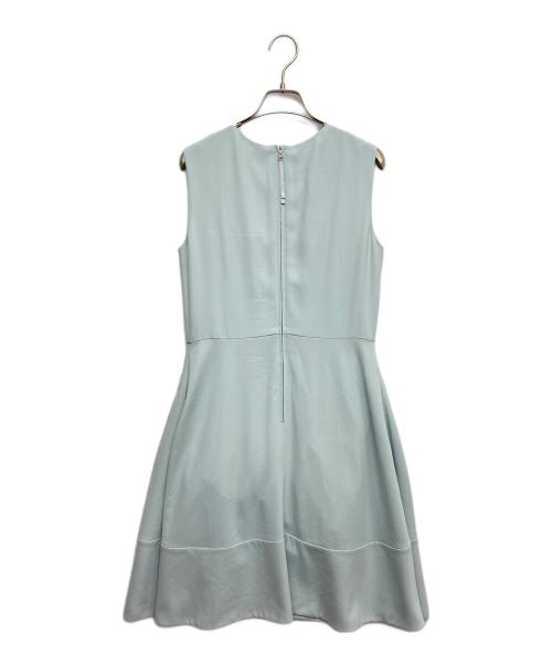 FOXEY NEWYORK（フォクシーニューヨーク）FOXEY NEWYORK (フォクシーニューヨーク) ノースリーブワンピース スカイブルー サイズ:40の古着・服飾アイテム