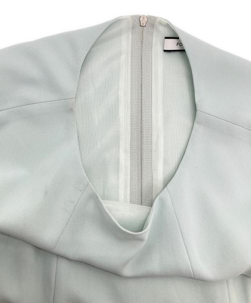 FOXEY NEWYORK（フォクシーニューヨーク）FOXEY NEWYORK (フォクシーニューヨーク) ノースリーブワンピース スカイブルー サイズ:40の古着・服飾アイテム