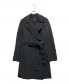 theoryセオリー）の古着「カシミヤダブルフェイスコート」｜グレー