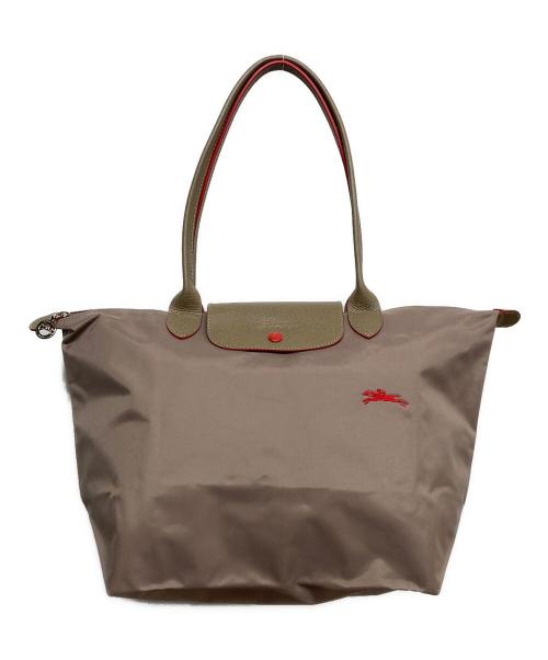 LONGCHAMP（ロンシャン）LONGCHAMP (ロンシャン) ル プリアージュ トートバッグ L ブラウンの古着・服飾アイテム