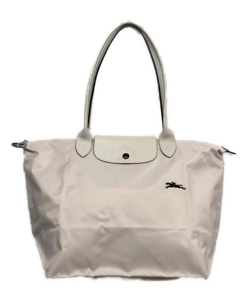 LONGCHAMP（ロンシャン）LONGCHAMP (ロンシャン) ル プリアージュ トートバッグ L ベージュの古着・服飾アイテム