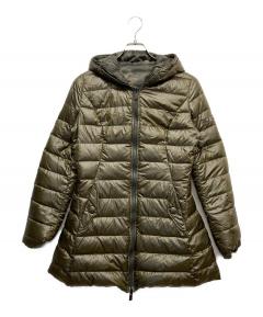 美品・鑑定済★モンクレール　TUILE モッズコート　レディース　カーキ　0 中古・古着通販】MONCLER (モンクレール) TUILEコート カーキ