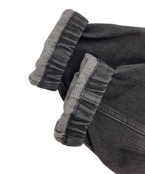 THUG CLUB（サグ クラブ）THUG CLUB (サグ クラブ) BASIC EMBLEM DENIM JACKET ブラック サイズ:2の古着・服飾アイテム