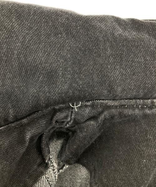 THUG CLUB（サグ クラブ）THUG CLUB (サグ クラブ) BASIC EMBLEM DENIM JACKET ブラック サイズ:2の古着・服飾アイテム