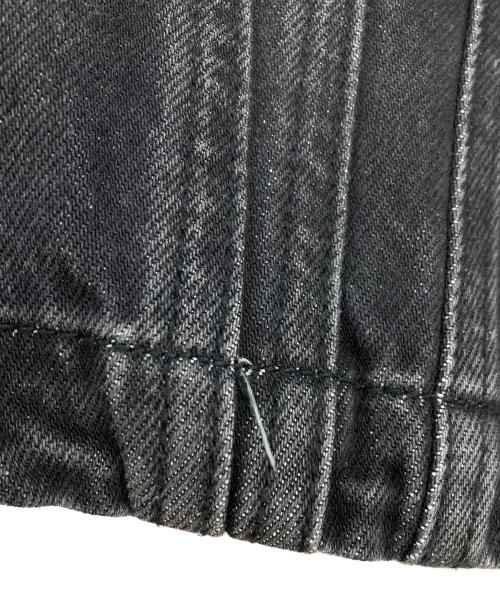 THUG CLUB（サグ クラブ）THUG CLUB (サグ クラブ) BASIC EMBLEM DENIM JACKET ブラック サイズ:2の古着・服飾アイテム