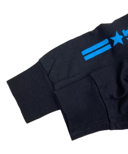 HUF（ハフ）HUF (ハフ) ロングスリーブプリントカットソー ブラック サイズ:Mの古着・服飾アイテム