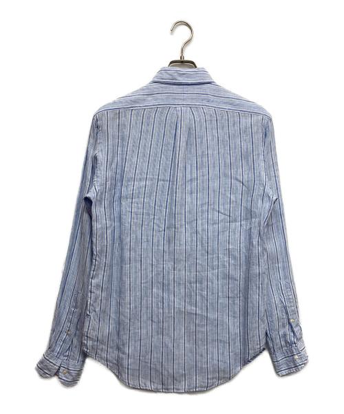 RALPH LAUREN（ラルフローレン）RALPH LAUREN (ラルフローレン) ストライプシャツ ブルー サイズ:XSの古着・服飾アイテム