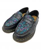 Dr.Martensドクターマーチン）の古着「PENTON FLORAL JACQUARD LOAFERS」｜ブラック
