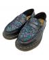 Dr.Martens（ドクターマーチン）の古着「PENTON FLORAL JACQUARD LOAFERS」｜ブラック