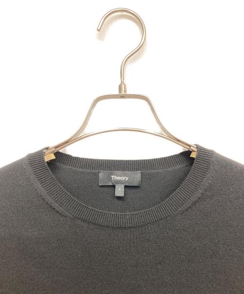 theory（セオリー）theory (セオリー) ウール混 ニット セーター ブラック サイズ:Sの古着・服飾アイテム