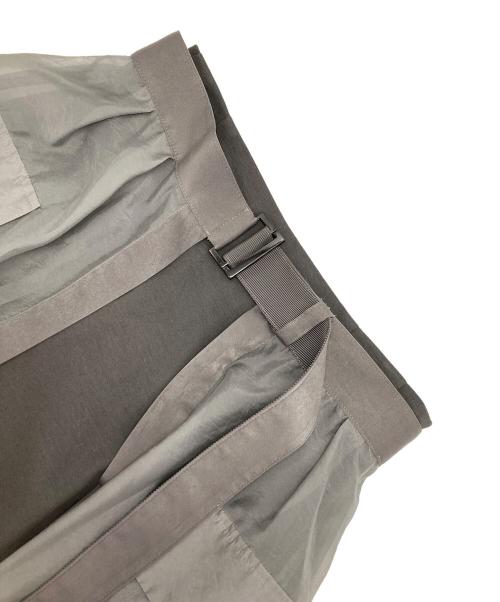 Pinky & Dianne（ピンキーアンドダイアン）Pinky & Dianne (ピンキーアンドダイアン) シアーレイヤードスカート グレー サイズ:36の古着・服飾アイテム