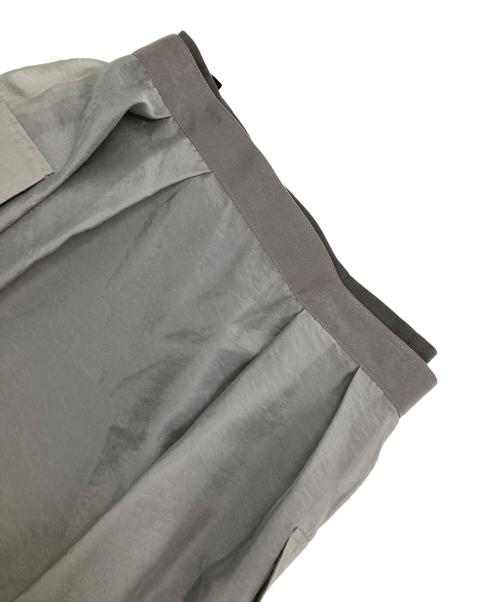 Pinky & Dianne（ピンキーアンドダイアン）Pinky & Dianne (ピンキーアンドダイアン) シアーレイヤードスカート グレー サイズ:36の古着・服飾アイテム