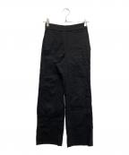 theory luxeセオリーリュクス）の古着「コットンポリウレタン バックシャーリングスリムテーパードパンツ」｜ブラック