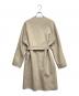 theory luxe (セオリーリュクス) ノーカラーウールコート ベージュ サイズ:38：8000円